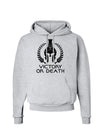 Spartan Victory Or Death Hoodie Sweatshirt-Hoodie-TooLoud-AshGray-Small-Davson Sales