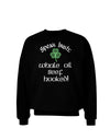 Speak Irish - Whale Oil Beef Hooked Adult Dark Sweatshirt-Sweatshirts-TooLoud-Black-Small-Davson Sales