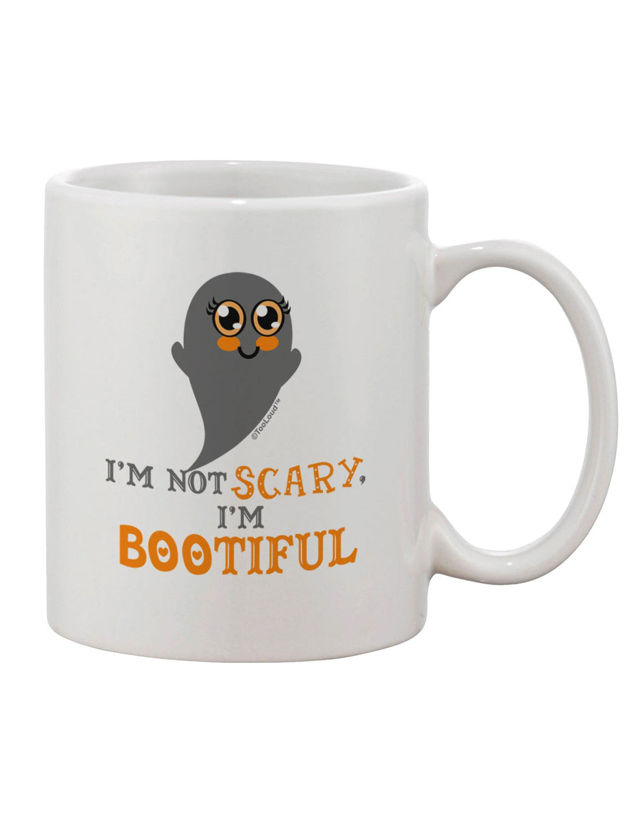 Spooktacular Ghost Orange Printed 11 oz Coffee Mug - TooLoud-11 OZ Coffee Mug-TooLoud-White-Davson Sales