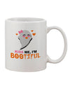 Spooktacular Ghost Orange Printed 11 oz Coffee Mug - TooLoud-11 OZ Coffee Mug-TooLoud-White-Davson Sales