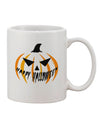 Spooktacular Halloween Jack Printed 11 oz Coffee Mug - TooLoud-11 OZ Coffee Mug-TooLoud-White-Davson Sales