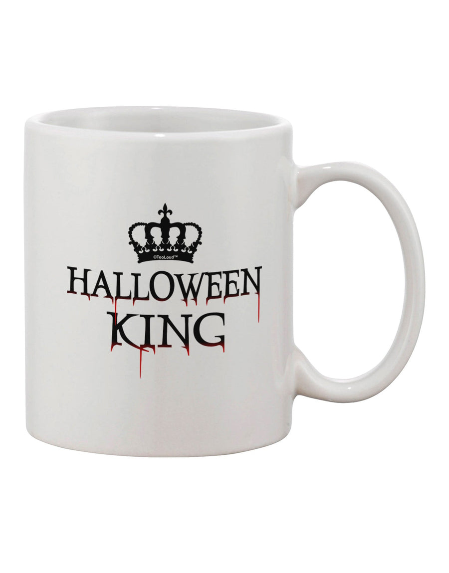 Spooktacular Halloween King 11 oz Coffee Mug - Expertly Crafted by TooLoud-11 OZ Coffee Mug-TooLoud-White-Davson Sales