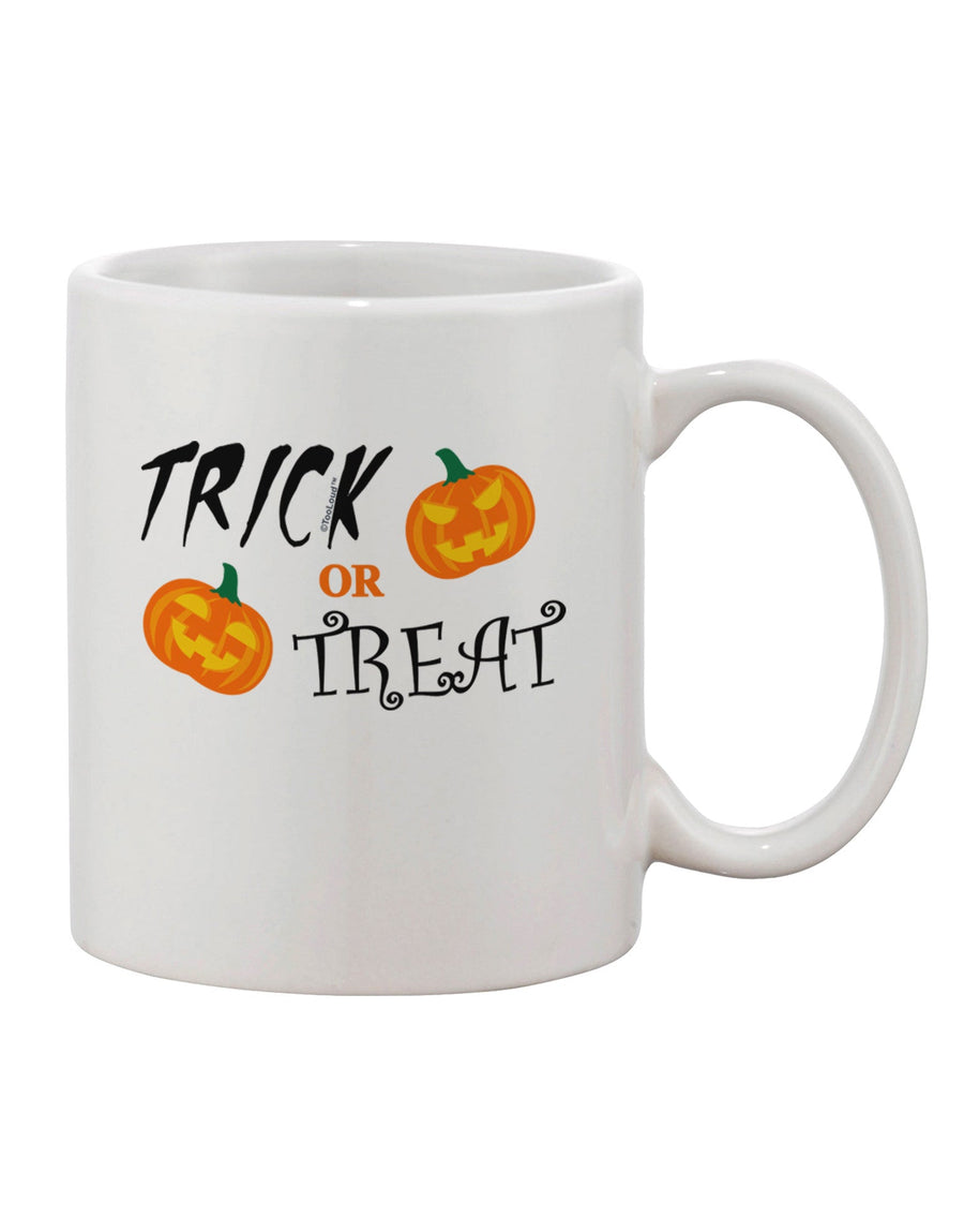 Spooktacular Trick or Treat Pumpkins Printed 11 oz Coffee Mug - TooLoud-11 OZ Coffee Mug-TooLoud-White-Davson Sales