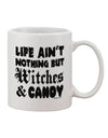 Spooktacular Witches and Candy Printed 11 oz Coffee Mug - TooLoud-11 OZ Coffee Mug-TooLoud-White-Davson Sales