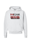 Sporty Team Canada Hoodie Sweatshirt-Hoodie-TooLoud-White-Small-Davson Sales