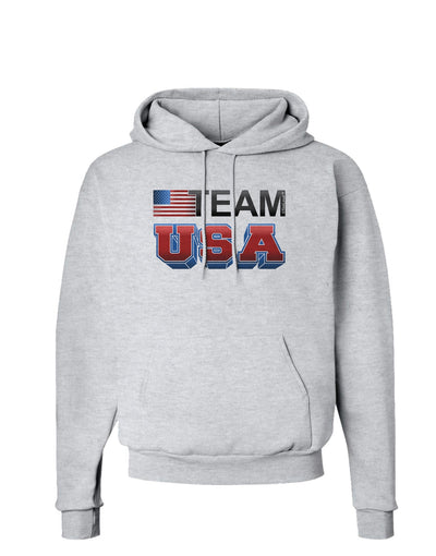 Sporty Team USA Hoodie Sweatshirt-Hoodie-TooLoud-AshGray-Small-Davson Sales