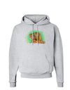 Squirrel Monkey Watercolor Hoodie Sweatshirt-Hoodie-TooLoud-AshGray-Small-Davson Sales