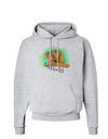 Squirrel Monkey Watercolor Text Hoodie Sweatshirt-Hoodie-TooLoud-AshGray-Small-Davson Sales