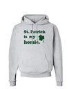 St Patrick is my Homie Hoodie Sweatshirt-Hoodie-TooLoud-AshGray-Small-Davson Sales