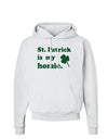 St Patrick is my Homie Hoodie Sweatshirt-Hoodie-TooLoud-White-Small-Davson Sales