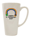St Patrick's Day 16 Ounce Conical Latte Coffee Mug - Expertly Crafted Drinkware-Conical Latte Mug-TooLoud-White-Davson Sales