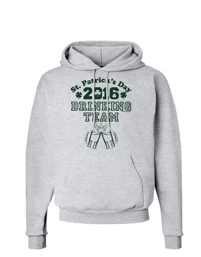 St Patricks Day Drinking Team Hoodie Sweatshirt-Hoodie-TooLoud-AshGray-Small-Davson Sales