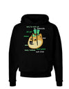 St Patricks Day Leprechaun Doge Dark Hoodie Sweatshirt-Hoodie-TooLoud-Black-Small-Davson Sales