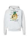 St Patricks Day Leprechaun Doge Hoodie Sweatshirt-Hoodie-TooLoud-White-Small-Davson Sales