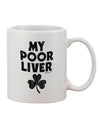 St Patrick's Day Printed 11 oz Coffee Mug - A Delight for Drinkware Enthusiasts by TooLoud-11 OZ Coffee Mug-TooLoud-White-Davson Sales