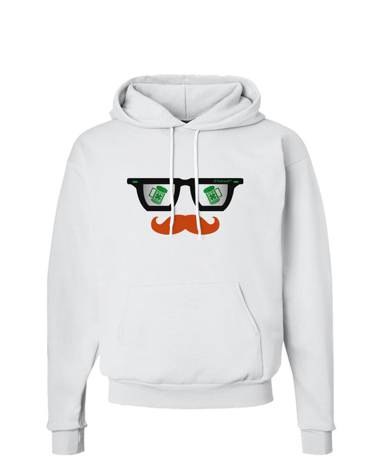 St. Patrick's Day Beer Glasses Design Hoodie Sweatshirt by TooLoud-Hoodie-TooLoud-White-Small-Davson Sales