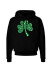 St. Patrick's Day Shamrock Design - Shamrocks Dark Hoodie Sweatshirt by TooLoud-Hoodie-TooLoud-Black-Small-Davson Sales