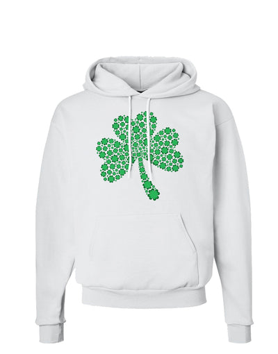 St. Patrick's Day Shamrock Design - Shamrocks Hoodie Sweatshirt by TooLoud-Hoodie-TooLoud-White-Small-Davson Sales