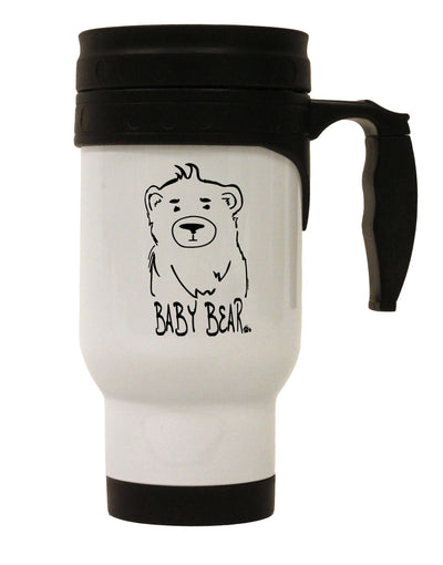 Stainless Steel 14 OZ Travel Mug for the Discerning Baby Bear - TooLoud-Travel Mugs-TooLoud-Davson Sales