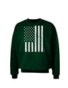 Stamp Style American Flag - Distressed Adult Dark Sweatshirt by TooLoud-Sweatshirts-TooLoud-Deep-Forest-Green-Small-Davson Sales