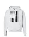 Stamp Style American Flag - Distressed Hoodie Sweatshirt by TooLoud-Hoodie-TooLoud-White-Small-Davson Sales