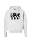 Stand For Love Hoodie Sweatshirt-Hoodie-TooLoud-White-Small-Davson Sales