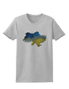 #stand with Ukraine Country Womens T-Shirt-Womens T-Shirt-TooLoud-AshGray-X-Small-Davson Sales