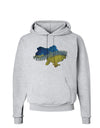 #stand with Ukraine Country Hoodie Sweatshirt Ash Gray 3XL Tooloud