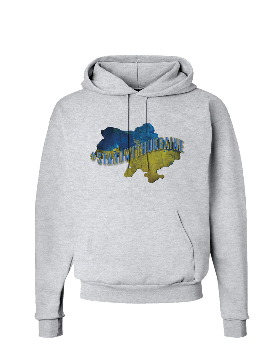 #stand with Ukraine Country Hoodie Sweatshirt-Hoodie-TooLoud-White-Small-Davson Sales