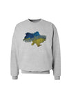#stand with Ukraine Country Sweatshirt-Sweatshirts-TooLoud-AshGray-Small-Davson Sales