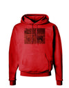 Standing Llamas Hoodie Sweatshirt by TooLoud-Hoodie-TooLoud-Red-Small-Davson Sales