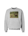 Standing Llamas Sweatshirt by TooLoud-Sweatshirts-TooLoud-AshGray-Small-Davson Sales