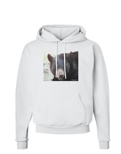 Staring Black Bear Hoodie Sweatshirt-Hoodie-TooLoud-White-Small-Davson Sales