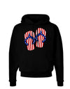 Stars and Stripes Flip Flops Dark Hoodie Sweatshirt-Hoodie-TooLoud-Black-Small-Davson Sales