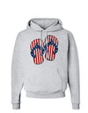 Stars and Stripes Flip Flops Hoodie Sweatshirt-Hoodie-TooLoud-AshGray-Small-Davson Sales