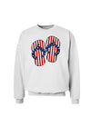 Stars and Stripes Flip Flops Sweatshirt-Sweatshirts-TooLoud-White-Small-Davson Sales