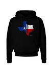 State of Texas Flag Design - Distressed Dark Hoodie Sweatshirt-Hoodie-TooLoud-Black-Small-Davson Sales