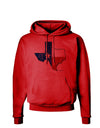 State of Texas Flag Design - Distressed Hoodie Sweatshirt-Hoodie-TooLoud-Red-Small-Davson Sales
