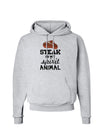 Steak Is My Spirit Animal Hoodie Sweatshirt-Hoodie-TooLoud-AshGray-Small-Davson Sales