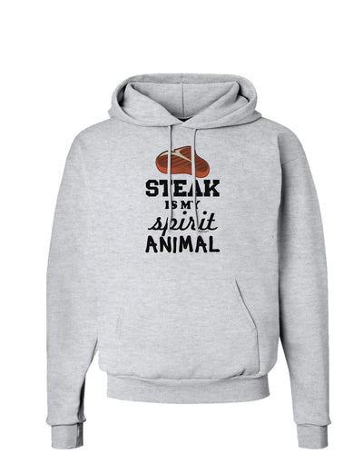 Steak Is My Spirit Animal Hoodie Sweatshirt-Hoodie-TooLoud-AshGray-Small-Davson Sales