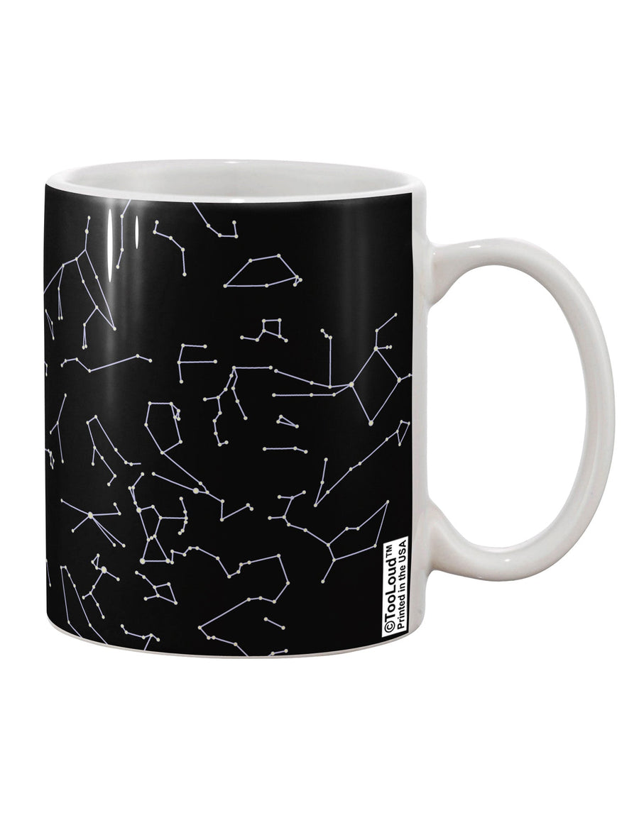 Stellar Constellations 11 oz Coffee Mug - Expertly Crafted Drinkware-11 OZ Coffee Mug-TooLoud-White-Davson Sales