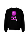 Sticky & Sweet Lollipop Adult Dark Sweatshirt-Sweatshirts-TooLoud-Black-Small-Davson Sales