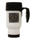 Stone Carving Watercolor Stainless Steel 14oz Travel Mug-Travel Mugs-TooLoud-White-Davson Sales