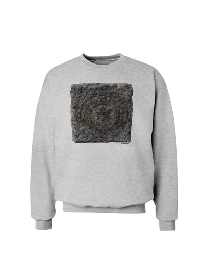 Stone Carving Watercolor Sweatshirt-Sweatshirts-TooLoud-AshGray-Small-Davson Sales