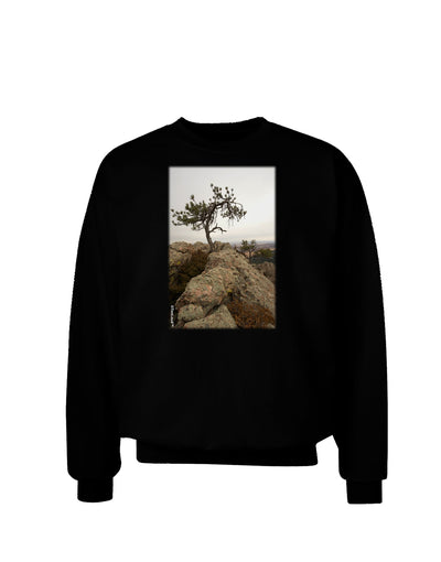 Stone Tree Colorado Adult Dark Sweatshirt by TooLoud-Sweatshirts-TooLoud-Black-Small-Davson Sales