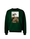 Stone Tree Colorado Adult Dark Sweatshirt by TooLoud-Sweatshirts-TooLoud-Deep-Forest-Green-Small-Davson Sales