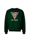 Stop Staring At My Rack - Pool Adult Dark Sweatshirt-Sweatshirts-TooLoud-Deep-Forest-Green-Small-Davson Sales