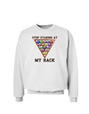 Stop Staring At My Rack - Pool Sweatshirt-Sweatshirts-TooLoud-White-Small-Davson Sales