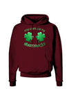 Stop Staring At My Shamrocks Dark Hoodie Sweatshirt-Hoodie-TooLoud-Maroon-Small-Davson Sales