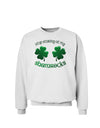 Stop Staring At My Shamrocks Sweatshirt-Sweatshirts-TooLoud-White-Small-Davson Sales